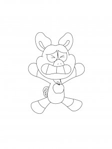 PickyPiggy coloring page 7