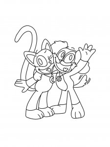 Smiling Critters coloring page 10