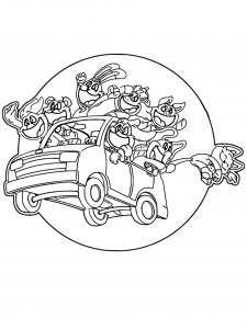 Smiling Critters coloring page 31