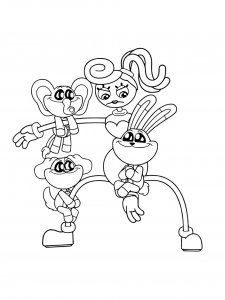 Smiling Critters coloring page 36