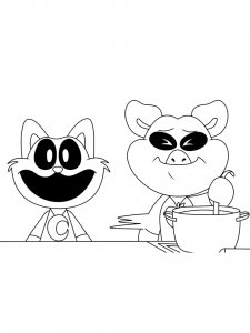 Smiling Critters coloring page 37