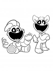 Smiling Critters coloring page 42