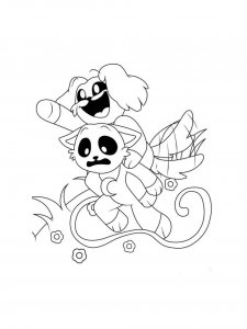 Smiling Critters coloring page 46