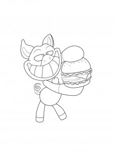 Smiling Critters coloring page 47