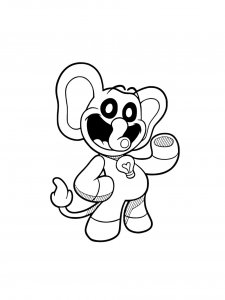 Smiling Critters coloring page 50