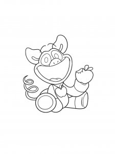 Smiling Critters coloring page 55