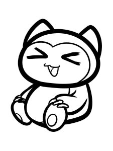 Snorlax Coloring Page 2