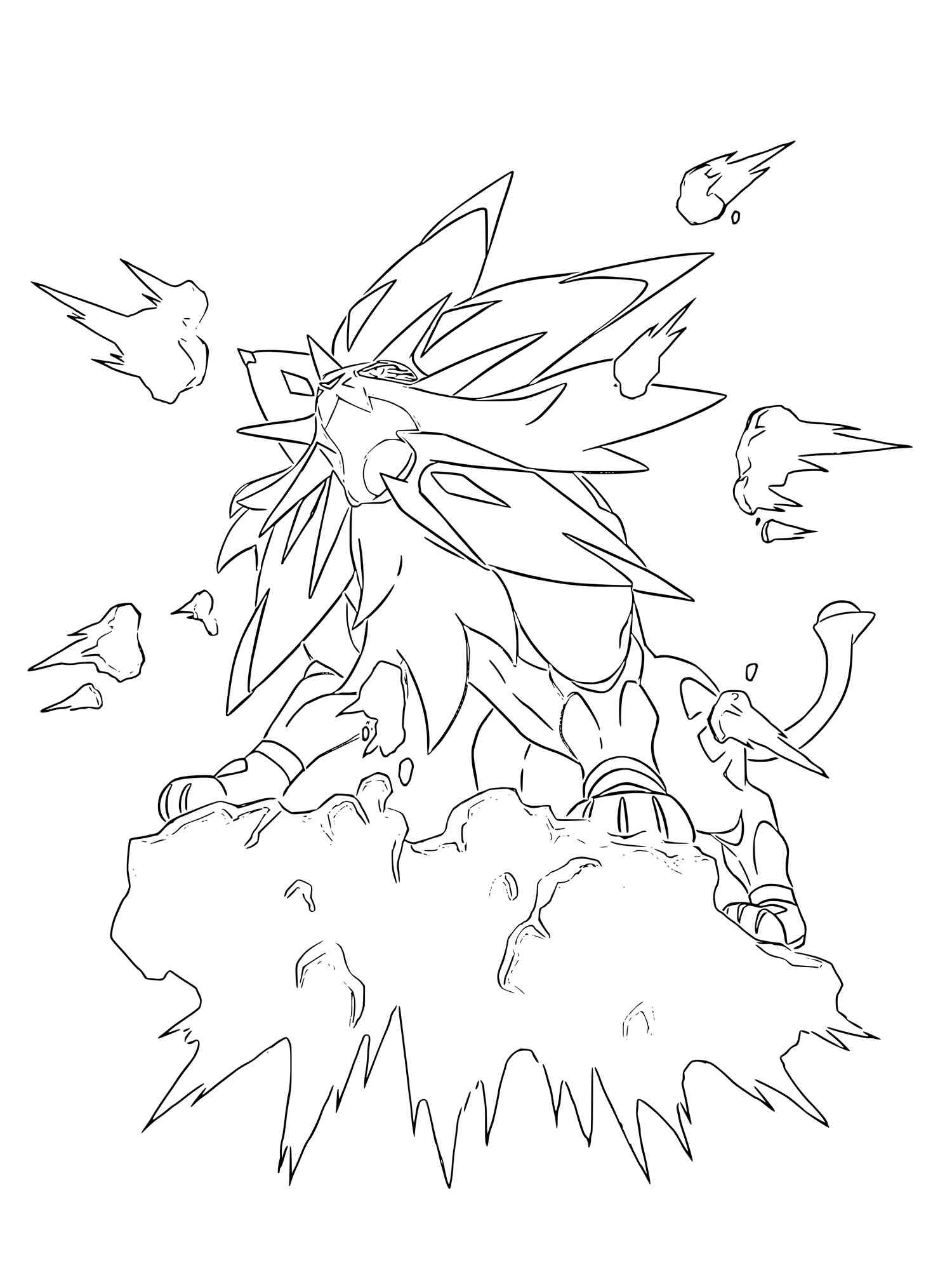 Pokemon Coloring Pages solgaleo – From the thousands of images on