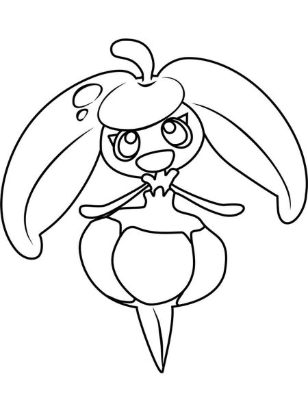 Steenee Pokemon coloring pages