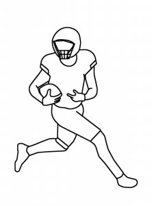 Super Bowl Coloring Page 4