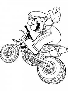 Super Mario Coloring Pages 11