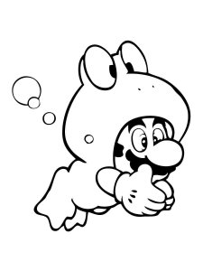 Super Mario Coloring Pages 12