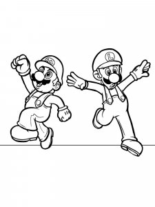 Super Mario Coloring Pages 16