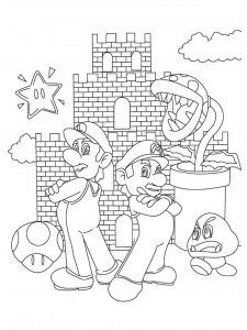 Super Mario Coloring Pages 20
