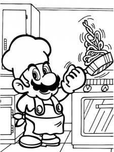 Super Mario Coloring Pages 23