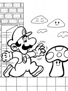 Super Mario Coloring Pages 29