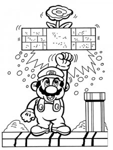 Super Mario Coloring Pages 32