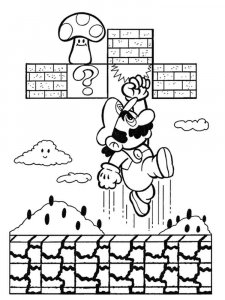 Super Mario Coloring Pages 33