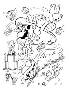 Super Mario Coloring Pages 39