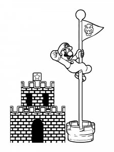 Super Mario Coloring Pages 4
