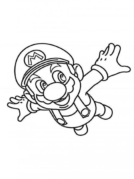 Super Smash Brothers coloring pages