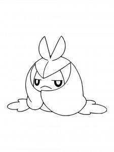 swadloon coloring page png pokemon