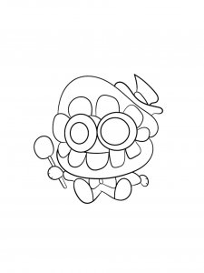 Caine coloring page 10