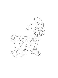 Jax coloring page 15