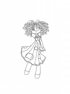 Ragatha coloring page 1