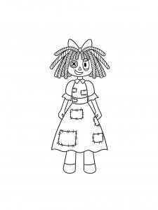 Ragatha coloring page 10