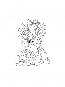 Ragatha coloring page 7