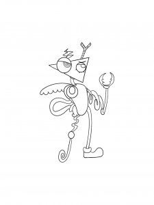 Zooble coloring page 10