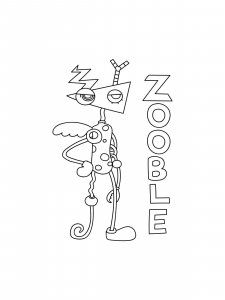 Zooble coloring page 11