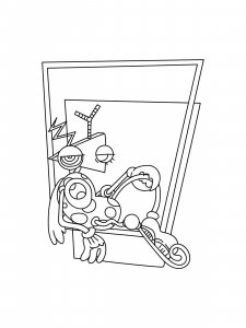 Zooble coloring page 13