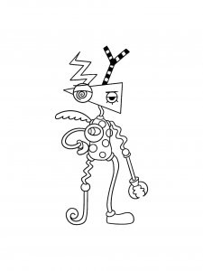 Zooble coloring page 16