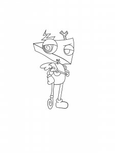 Zooble coloring page 8