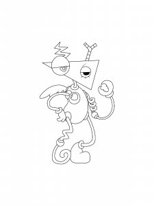 Zooble coloring page 9