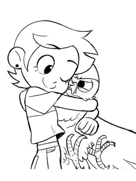 The Owl House coloring pages