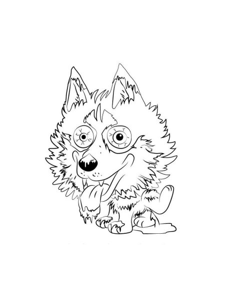 The Ugglys Pet Shop Coloring Pages