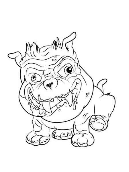 The Ugglys Pet Shop coloring pages