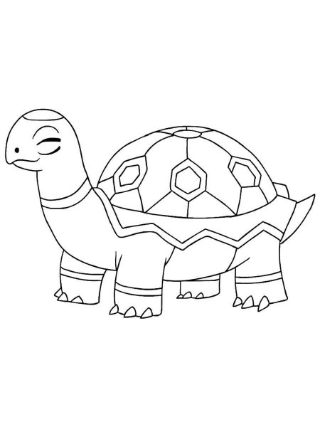 torkoal coloring page pdf pokemon