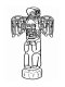 Totem Pole coloring pages