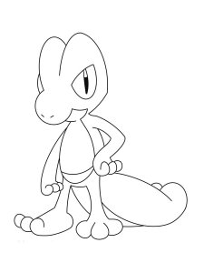 Treecko Pokemon Coloring Pages