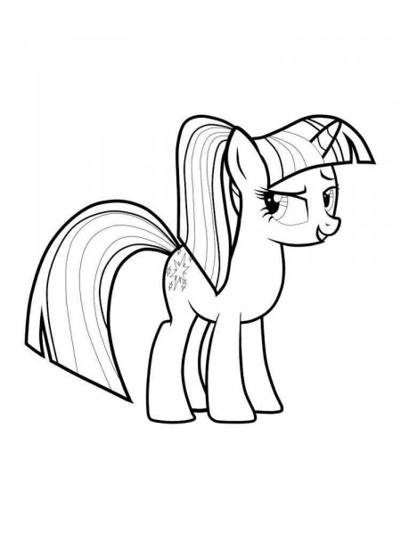 Twilight Sparkle coloring pages