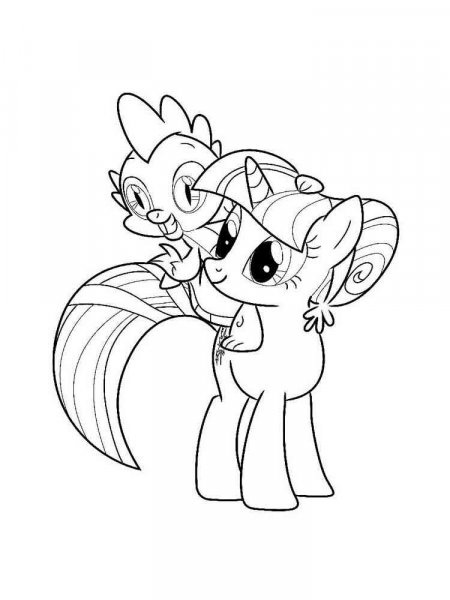 Twilight Sparkle coloring pages