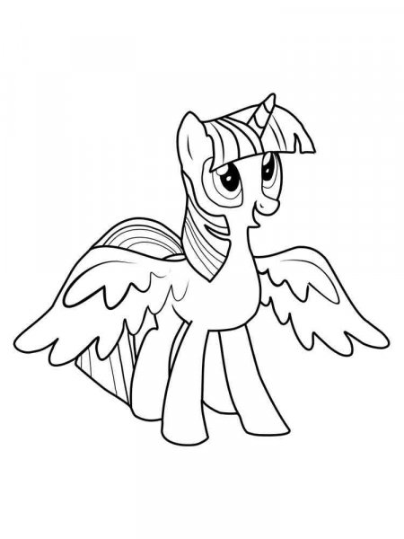 Twilight Sparkle coloring pages