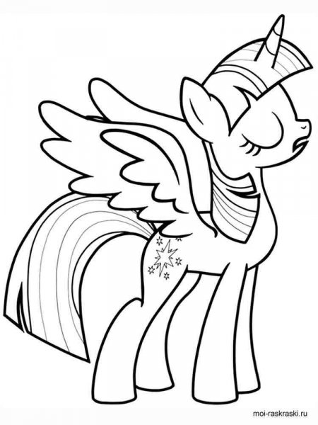 Twilight Sparkle coloring pages