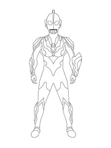 Ultraman Coloring Pages 2