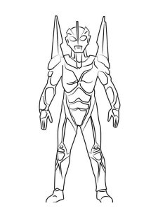 Ultraman Coloring Pages 6