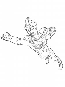 Ultraman coloring pages